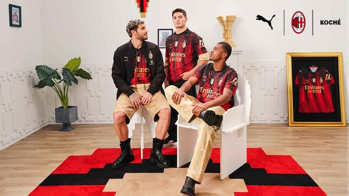 AC MILAN, PUMA AND KOCHÉ LAUNCH THE 2022/23 FOURTH KIT
