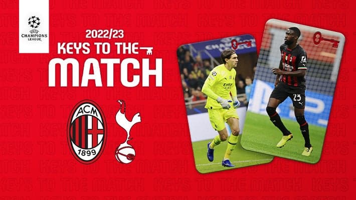 AC MILAN v TOTTENHAM: KEYS TO THE MATCH