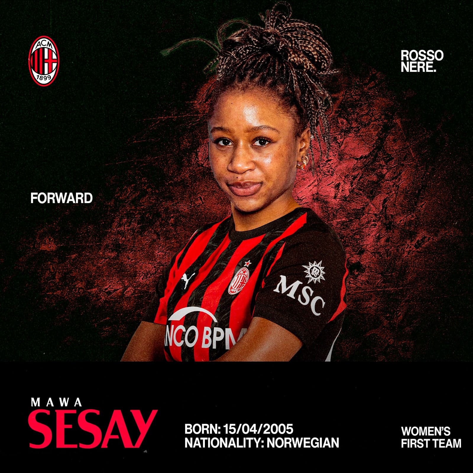 OFFICIAL STATEMENT: MAWA SESAY