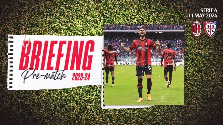 AC MILAN v CAGLIARI: THE BRIEFING