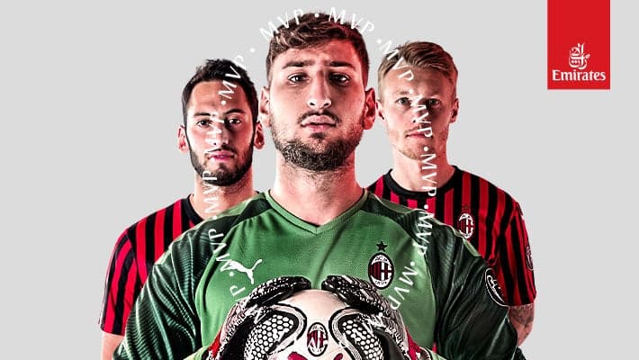 DONNARUMMA MVP OF AC MILAN V ATALANTA