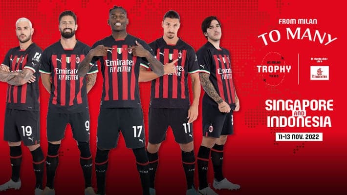 AC MILAN TROPHY TOUR CONTINUES IN SINGAPORE AND JAKARTA
