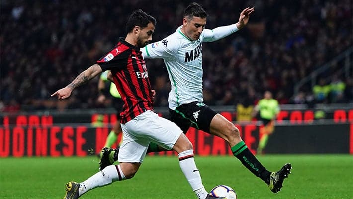 10 STATISTICS AHEAD OF AC MILAN V SASSUOLO