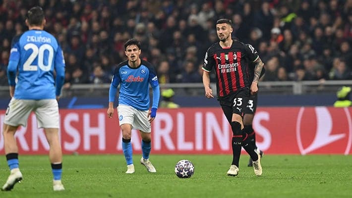 AC MILAN v NAPOLI: ALL THE NUMBERS FROM THE GAME