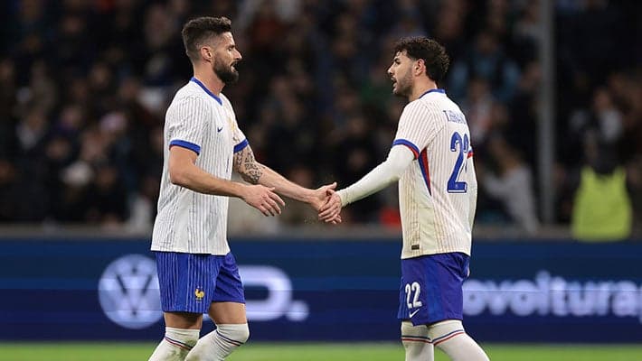 GIROUD SCORES AND THEO PROVIDES ASSIST IN FRANCE WIN