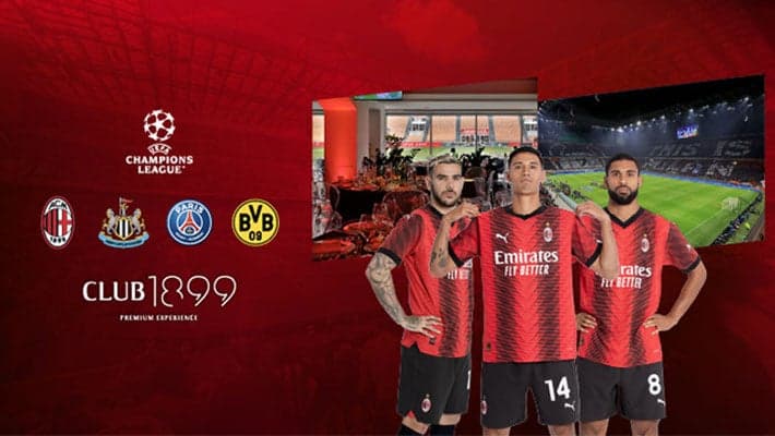 CLUB 1899, ENJOY A UCL PREMIUM EXPERIENCE