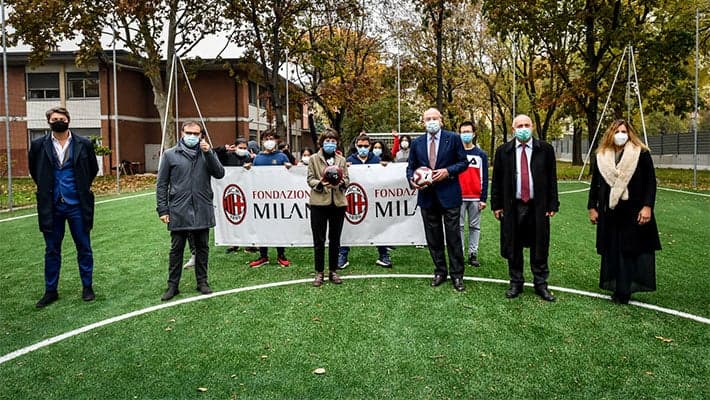 "IN GIOCO PER IL FUTURO": INAUGURATION OF THE SPORTS GROUND AT THE SCHOOL ALDA MERINI