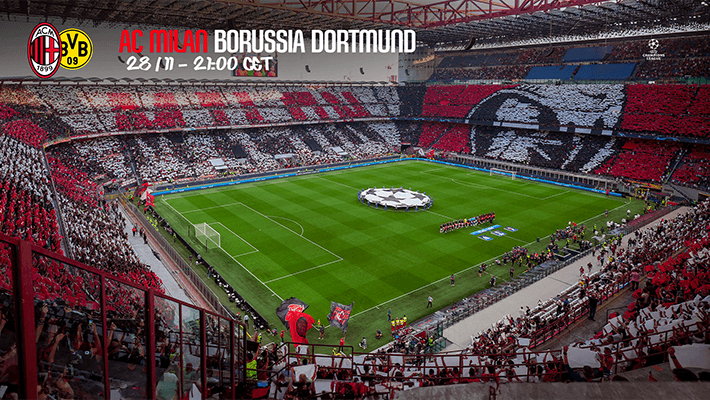 AC MILAN v BORUSSIA DORTMUND: TICKETS ON SALE