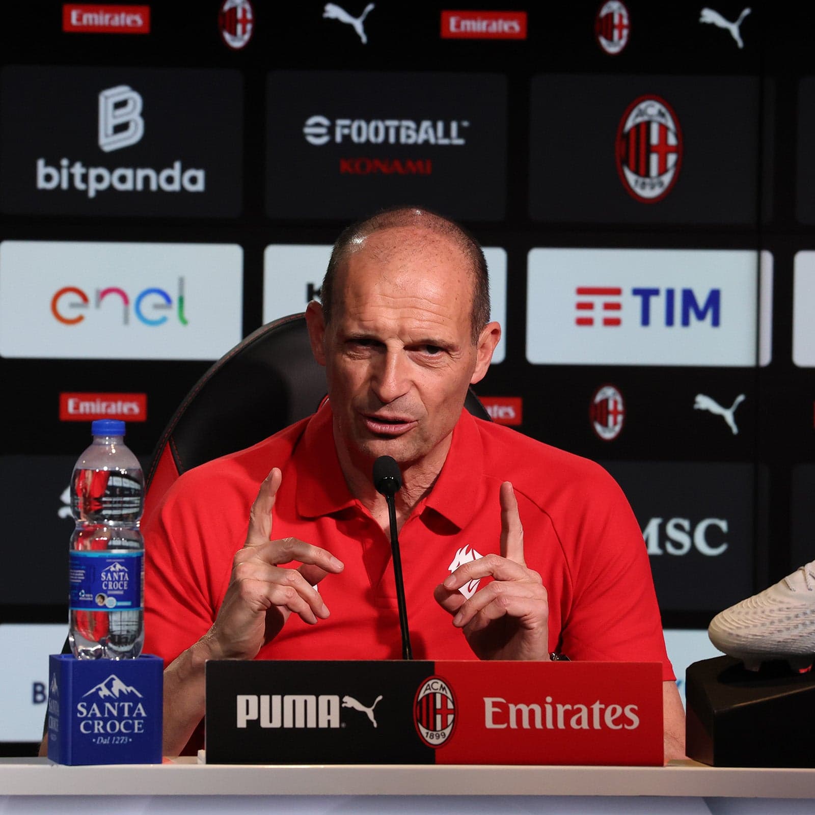 Napoli‑Milan, Serie A 2025/26: la conferenza stampa della vigilia