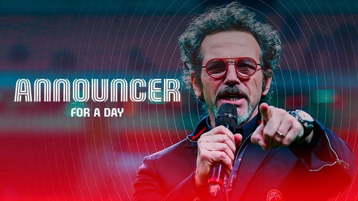 AC MILAN v JUVENTUS: BECOME AN ANNOUNCER FOR A DAY