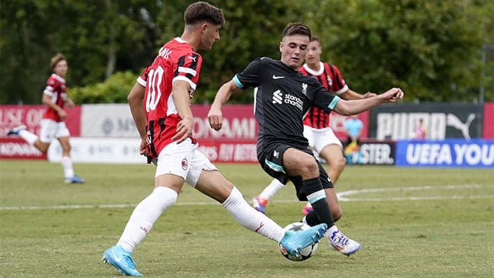 PARI SENZA RETI DELLA PRIMAVERA CON IL LIVERPOOL