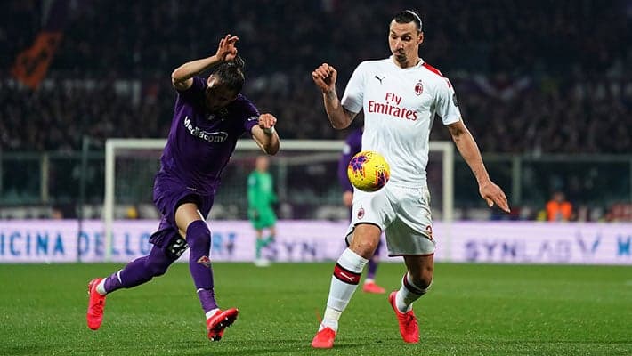 FIORENTINA 1-1 AC MILAN: THE NUMBERS