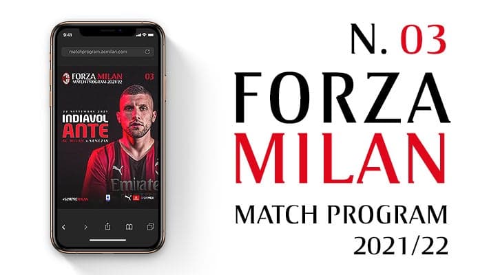 AC MILAN V VENEZIA: THE MATCH PROGRAM