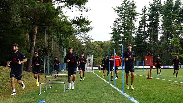RIPRESA A RANGHI RIDOTTI A MILANELLO