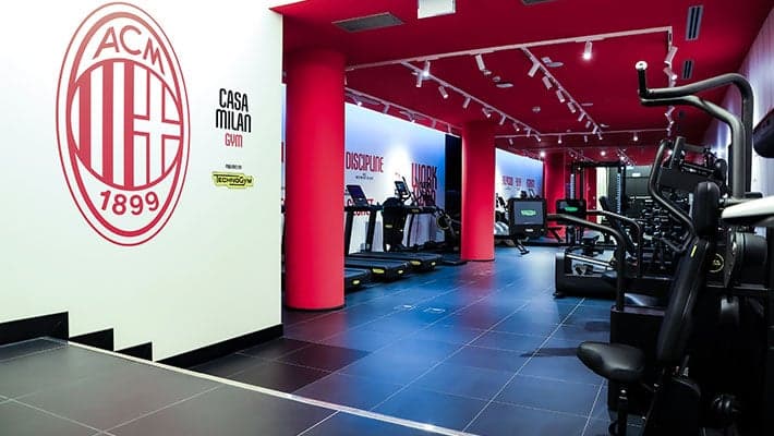 AC MILAN AND TECHNOGYM OPEN NEW GYM FOR EMPLOYEES AT CASA MILAN