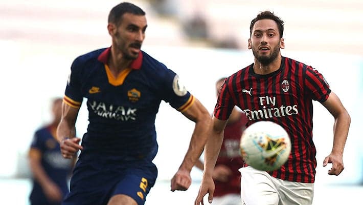 MILAN-ROMA: I NUMERI DELLA PARTITA