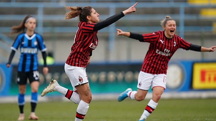 POKER SERVITO: IL DERBY DI COPPA ITALIA È ROSSONERO