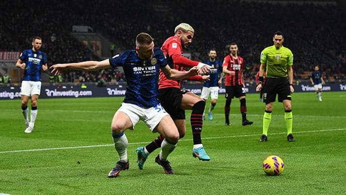 AC MILAN v INTER: ALL OF THE NUMBERS FROM THE COPPA ITALIA GAME