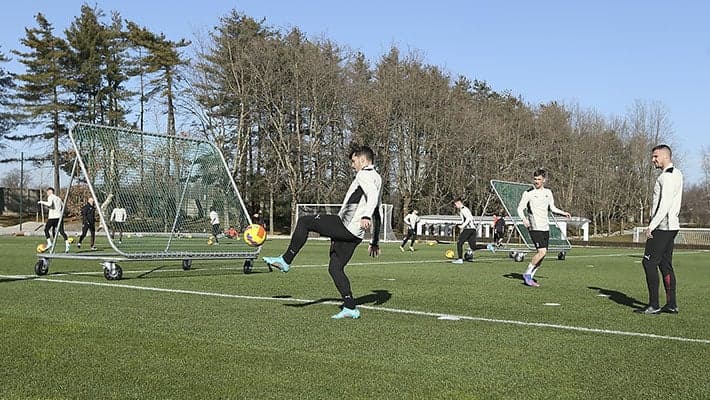 SQUADRA AL LAVORO NEL WEEKEND DI SOSTA
