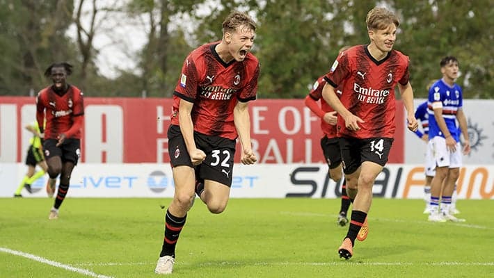 PRIMAVERA LAST-MINUTE WINNER: 2-1 AGAINST SAMPDORIA