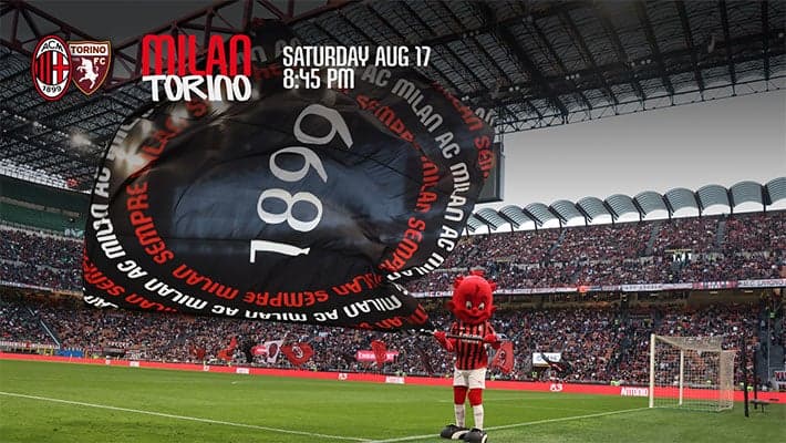 AC MILAN v TORINO, TICKET SALES FOR FIRST GAME OF THE SEASON UNDERWAY