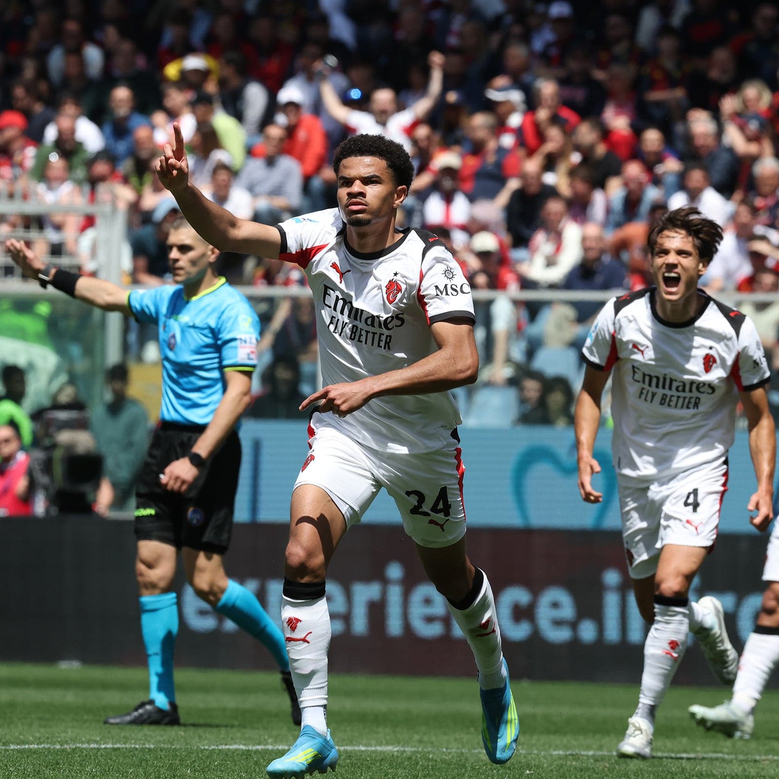 ROSSONERI DEFEAT GENOA ON MD37