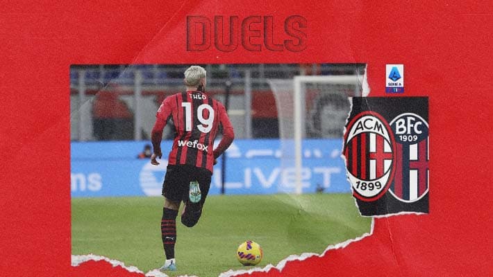 AC MILAN v BOLOGNA: DUELS