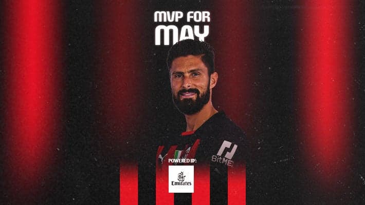 MVP FOR MAY: OLIVIER GIROUD