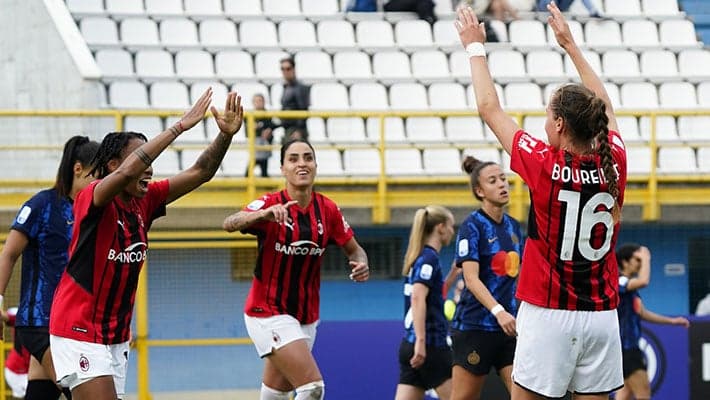 LE ROSSONERE SI REGALANO IL DERBY: 3-0