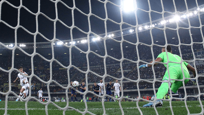 VERONA-MILAN: I NUMERI DEL MATCH