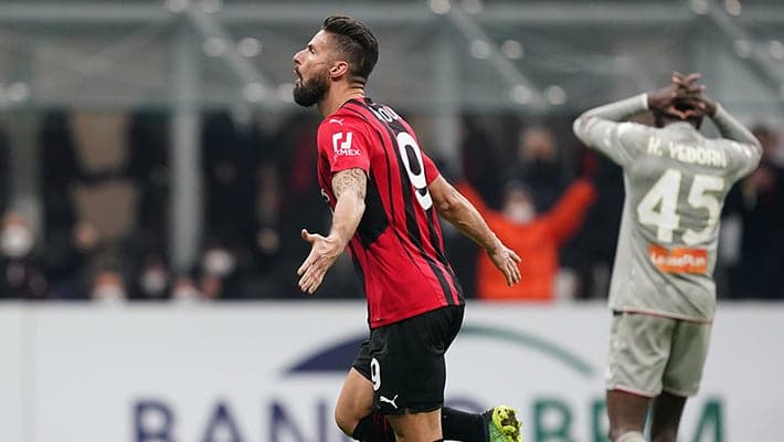 AC MILAN v GENOA: THE NUMBERS FROM THE COPPA ITALIA MATCH