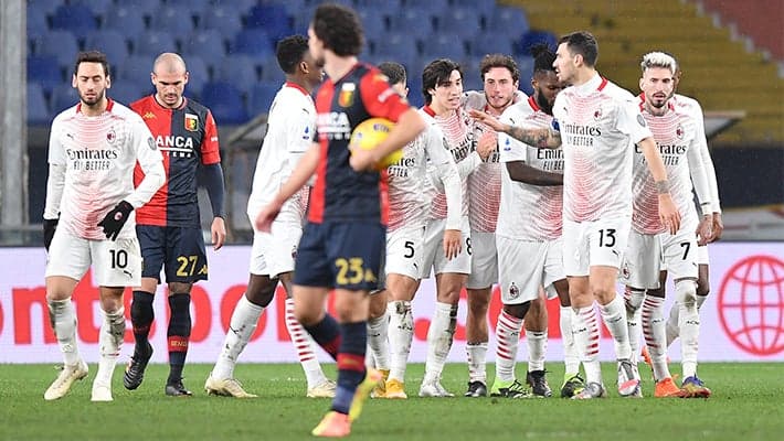 IL MILAN RECUPERA ANCHE IL GENOA: 2-2