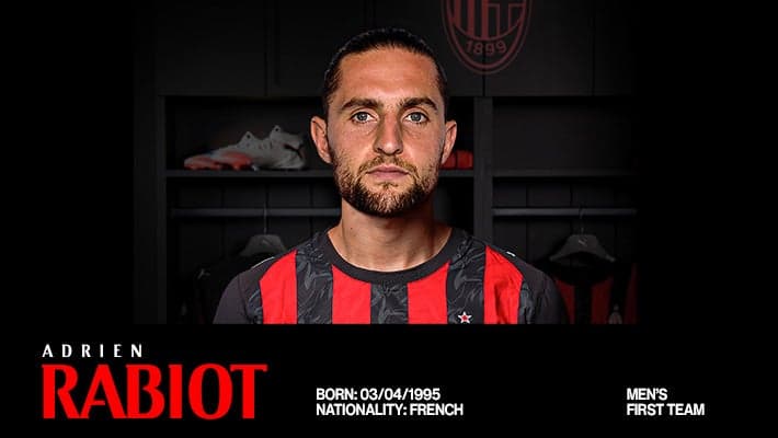 COMUNICATO UFFICIALE: ADRIEN RABIOT