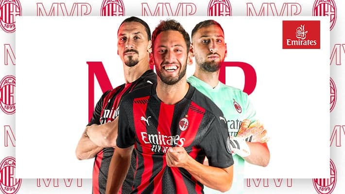 ÇALHANOĞLU MVP OF SHAMROCK ROVERS V AC MILAN