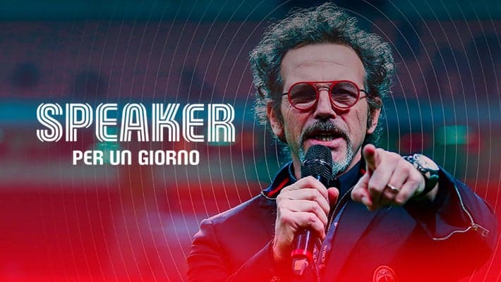 MILAN-JUVENTUS: DIVENTA SPEAKER PER UN GIORNO