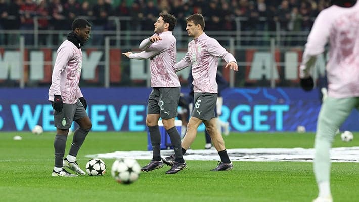 AC MILAN v CRVENA ZVEZDA: OFFICIAL LINE-UPS