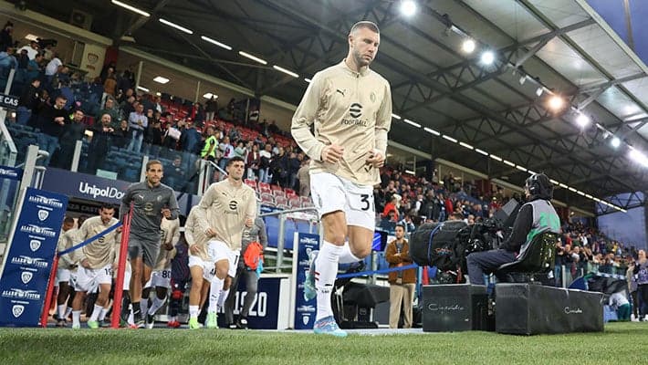 CAGLIARI v AC MILAN: THE OFFICIAL LINE-UPS