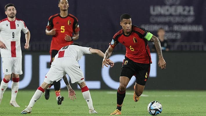 IL BELGIO U21 PAREGGIA, ASSIST PER VRANCKX