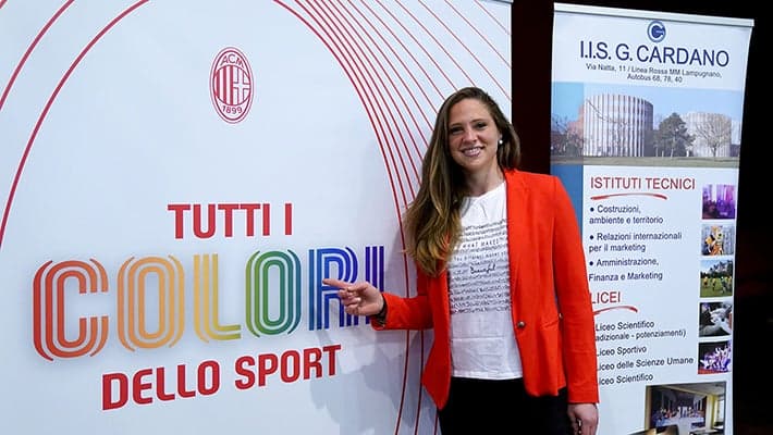 "ALL THE COLOURS OF SPORT": LAURA GIULIANI INVOLVED AGAIN