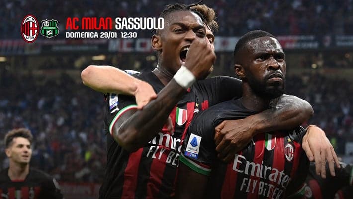 MILAN-SASSUOLO: CHIUDIAMO GENNAIO INSIEME