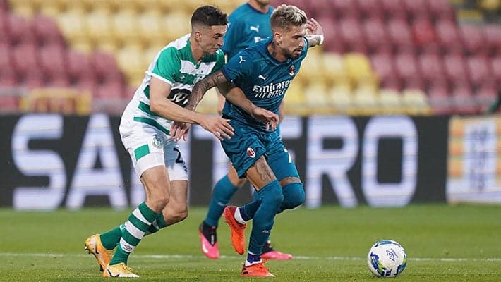 SHAMROCK ROVERS V AC MILAN IN NUMBERS