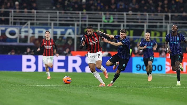 INTER-MILAN: TUTTI I NUMERI DELLA GARA