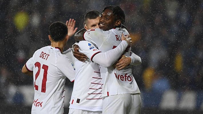 ROSSONERI STRIKE LATE TO BEAT EMPOLI