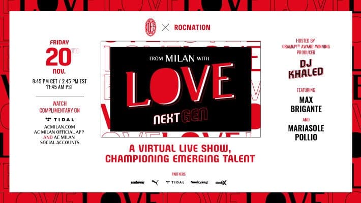 ANNA E AXOS PROTAGONISTI DI "FROM MILAN WITH LOVE: NEXT GEN"