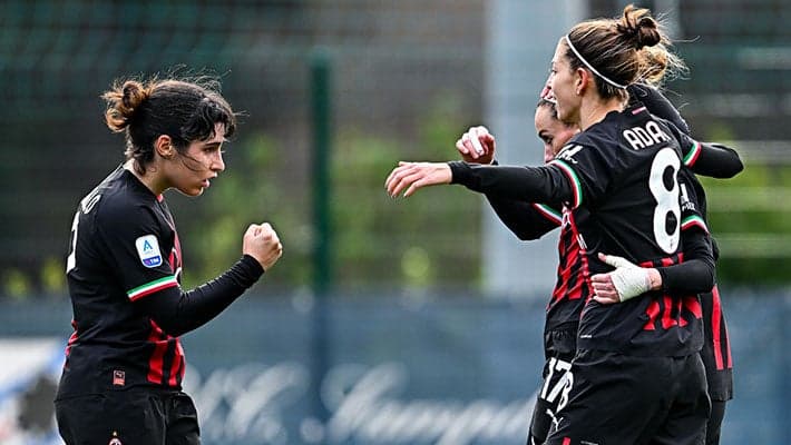 AC MILAN V FIORENTINA: COPPA ITALIA FEMMINILE SEMI-FINAL PLACE UP FOR GRABS
