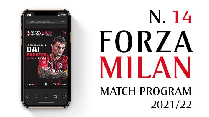 MILAN-UDINESE: IL MATCH PROGRAM