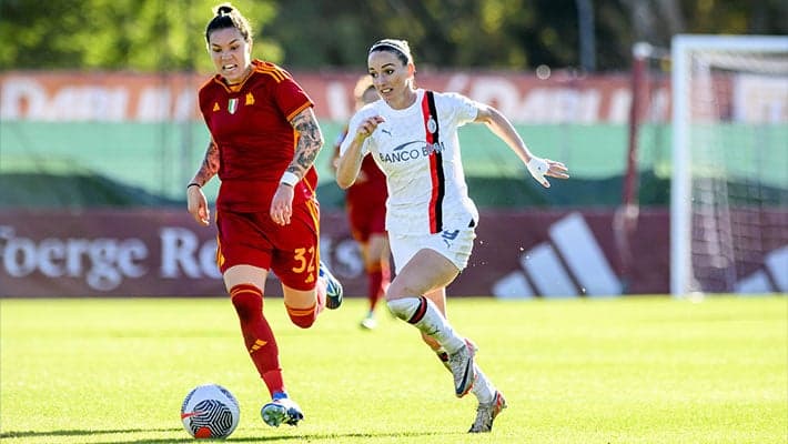THE ROSSONERE BATTLE HARD BUT ROMA TURN IT AROUND: 2-1