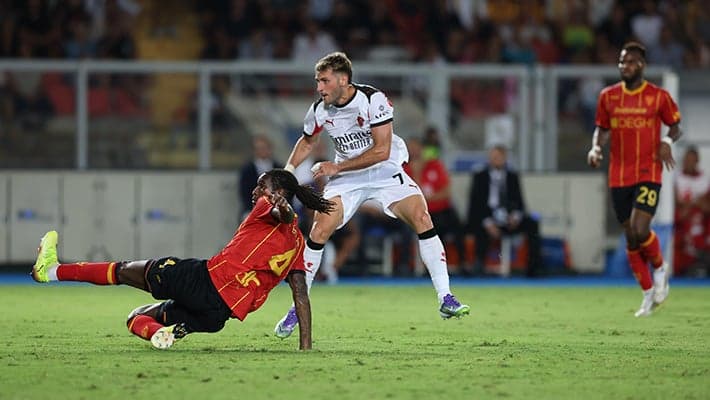 LECCE-MILAN: TUTTI I NUMERI DELLA GARA