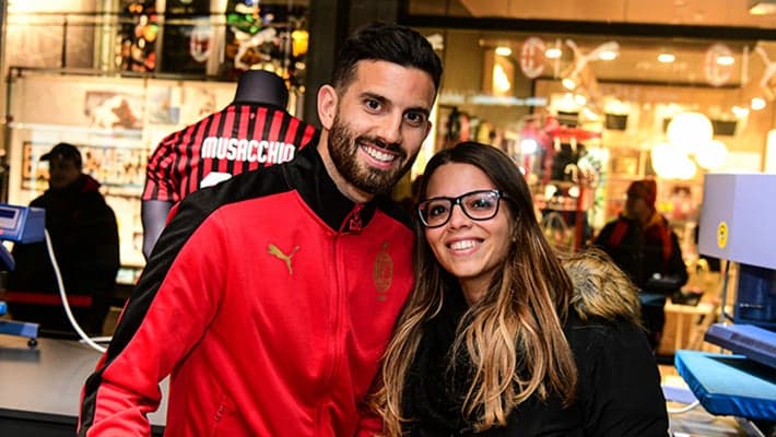 MEET&GREET: MUSACCHIO AL MILAN STORE