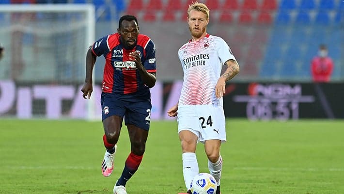 CROTONE-MILAN: TUTTI I NUMERI